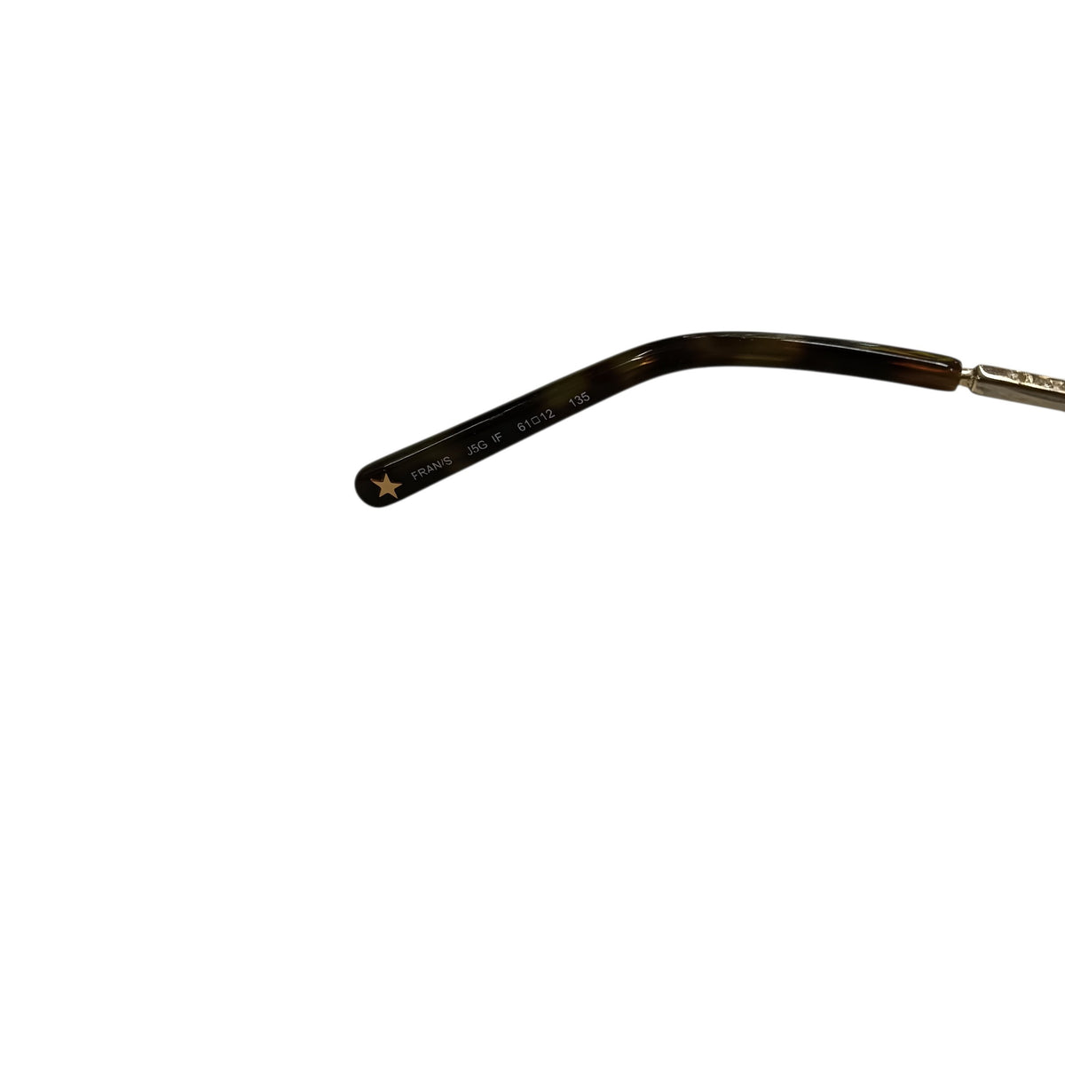 Sunglasses JIMMY CHOO FRAN/S Dark Brown/Gold