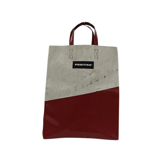 FREITAG Tote Bag Red And White **Damage
