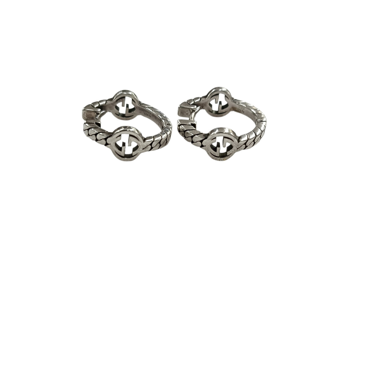 Earring GUCCI Silver Ag925 1561FI
