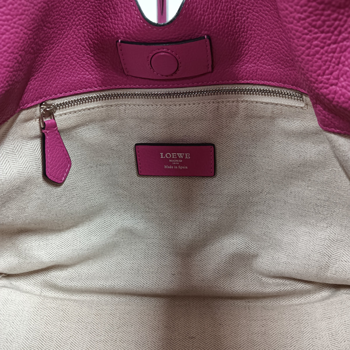 LOEWE Handbag Shocking Pink **Stain