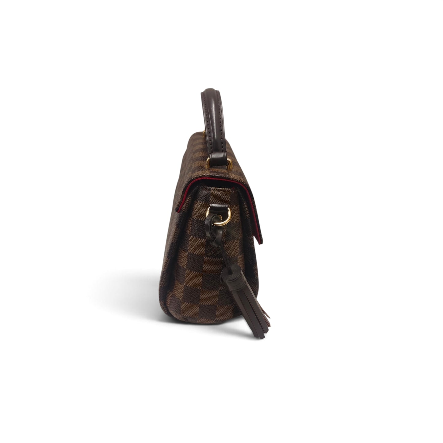 LOUIS VUITTON 2WAY BAG DAMIER BROWN  *SCRATCH* RANK (B)