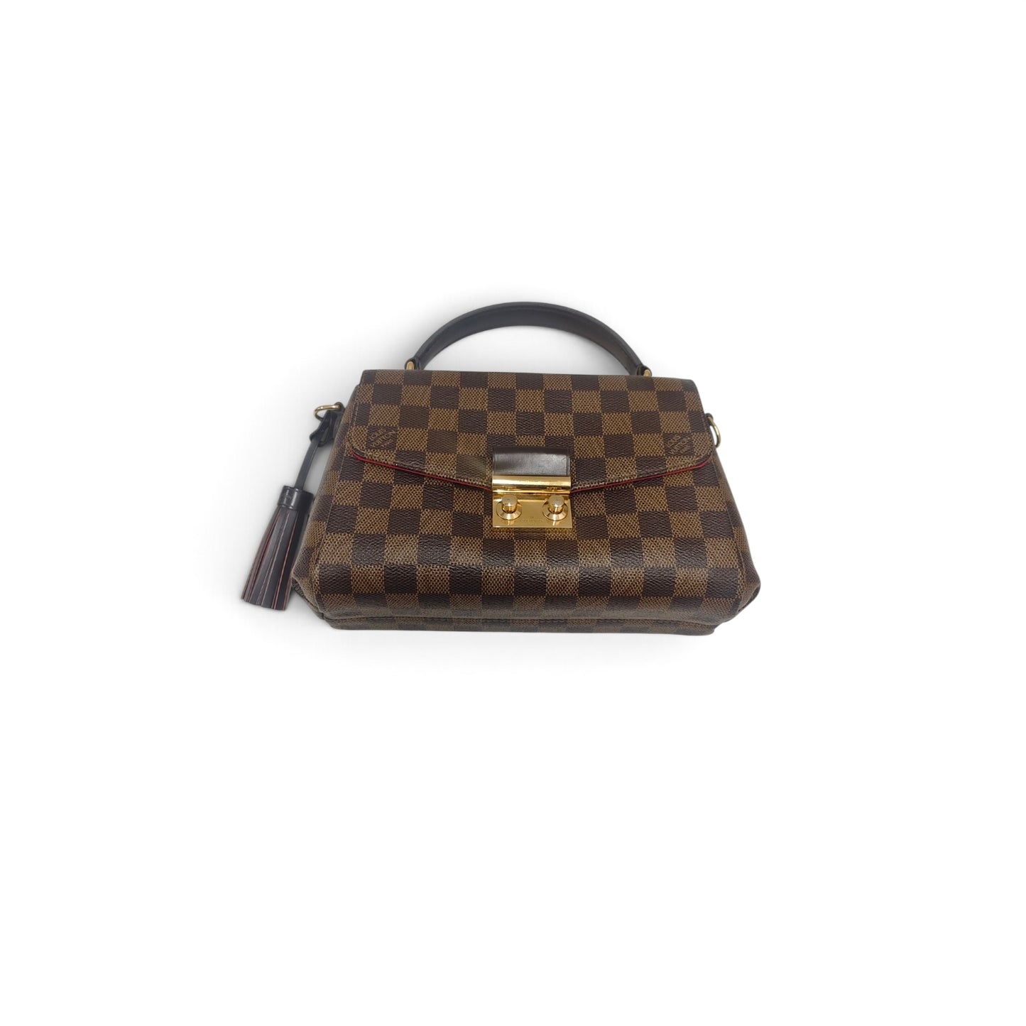 LOUIS VUITTON 2WAY BAG DAMIER BROWN  *SCRATCH* RANK (B)