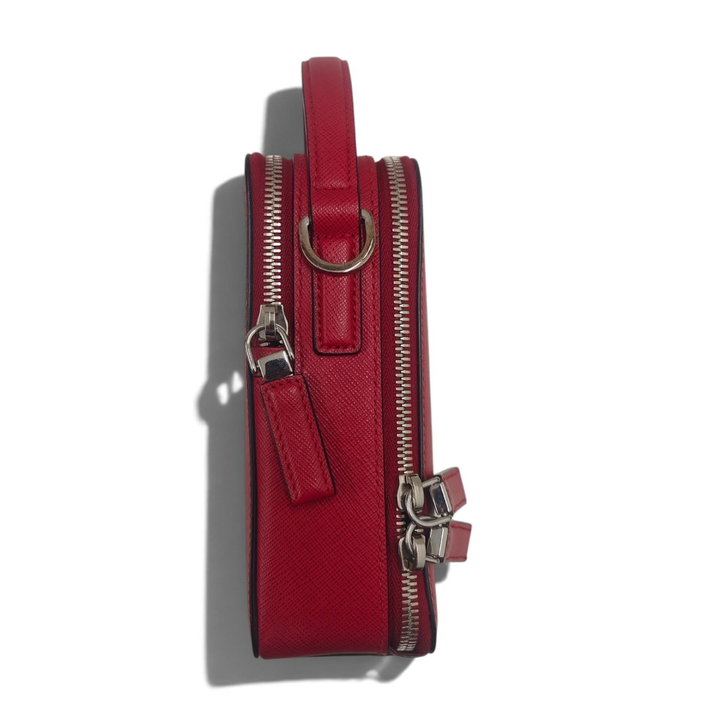 PRADA SHOULDER BAG 2VH067 RED 56 3 RANK (A)
