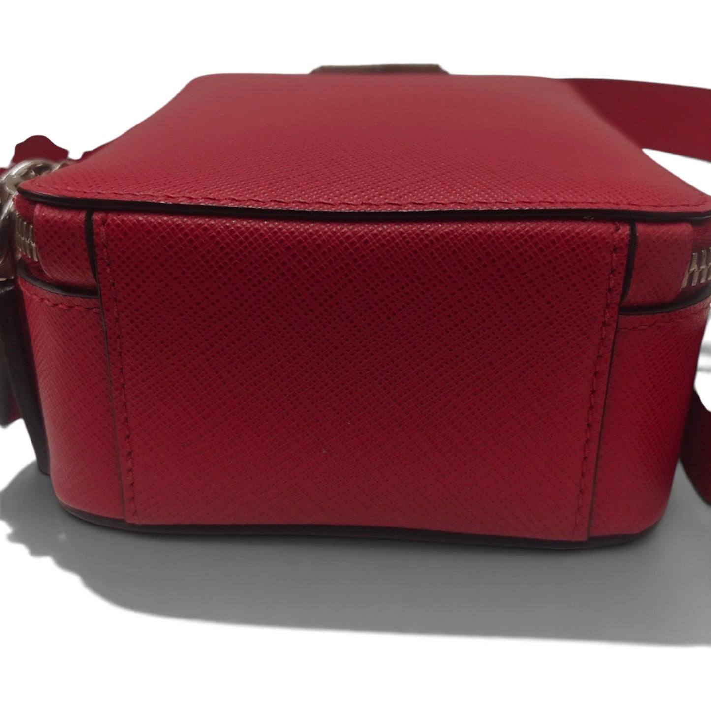PRADA SHOULDER BAG 2VH067 RED 56 3 RANK (A)