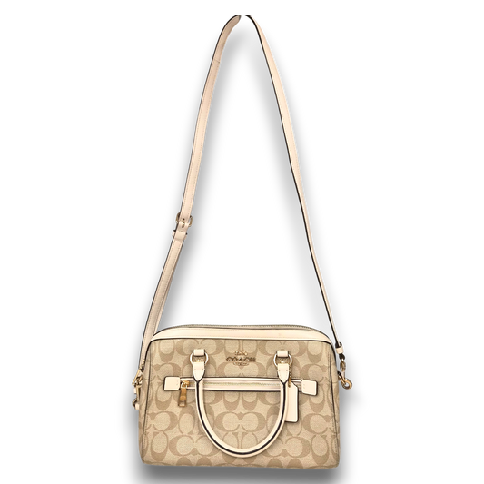 COACH 2WAY Bag F83607 Beige Rank(B)
