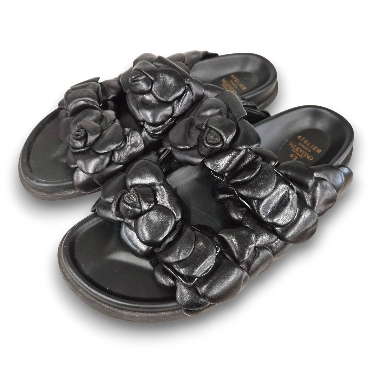 VALENTINO Sandal SIZE 43 Mens Black Rank(B)