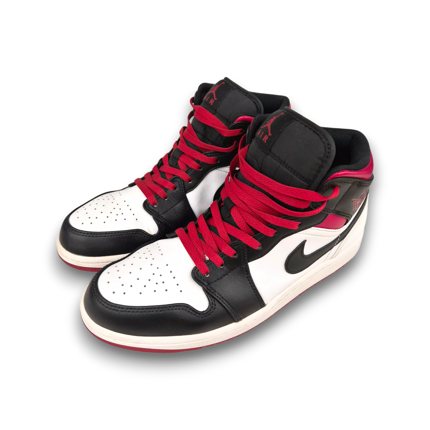 NIKE Sneaker SIZE 10.5 DQ8426-106 Mens Black/White/Red Rank(B)