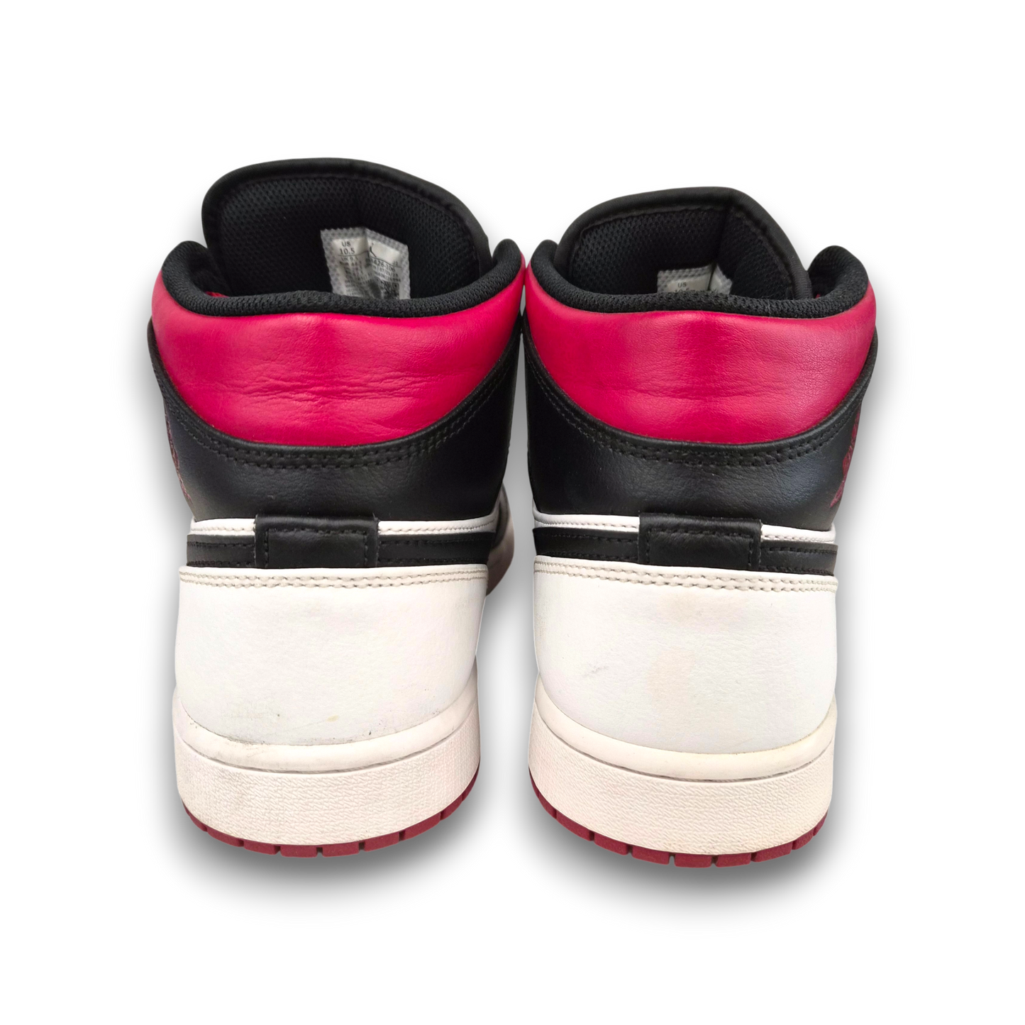 NIKE Sneaker SIZE 10.5 DQ8426-106 Mens Black/White/Red Rank(B)