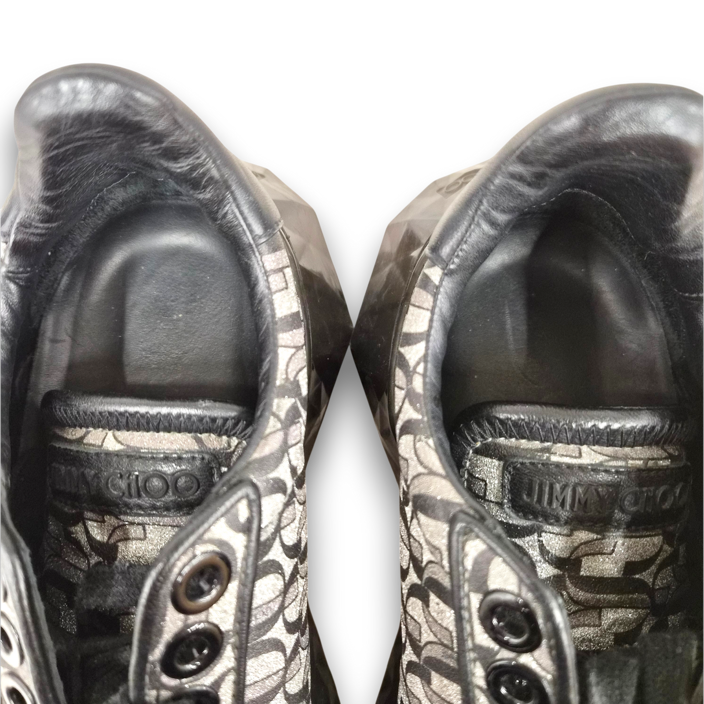 JIMMY CHOO Sneaker SIZE 35 1/2 Lady's Black Rank(B)