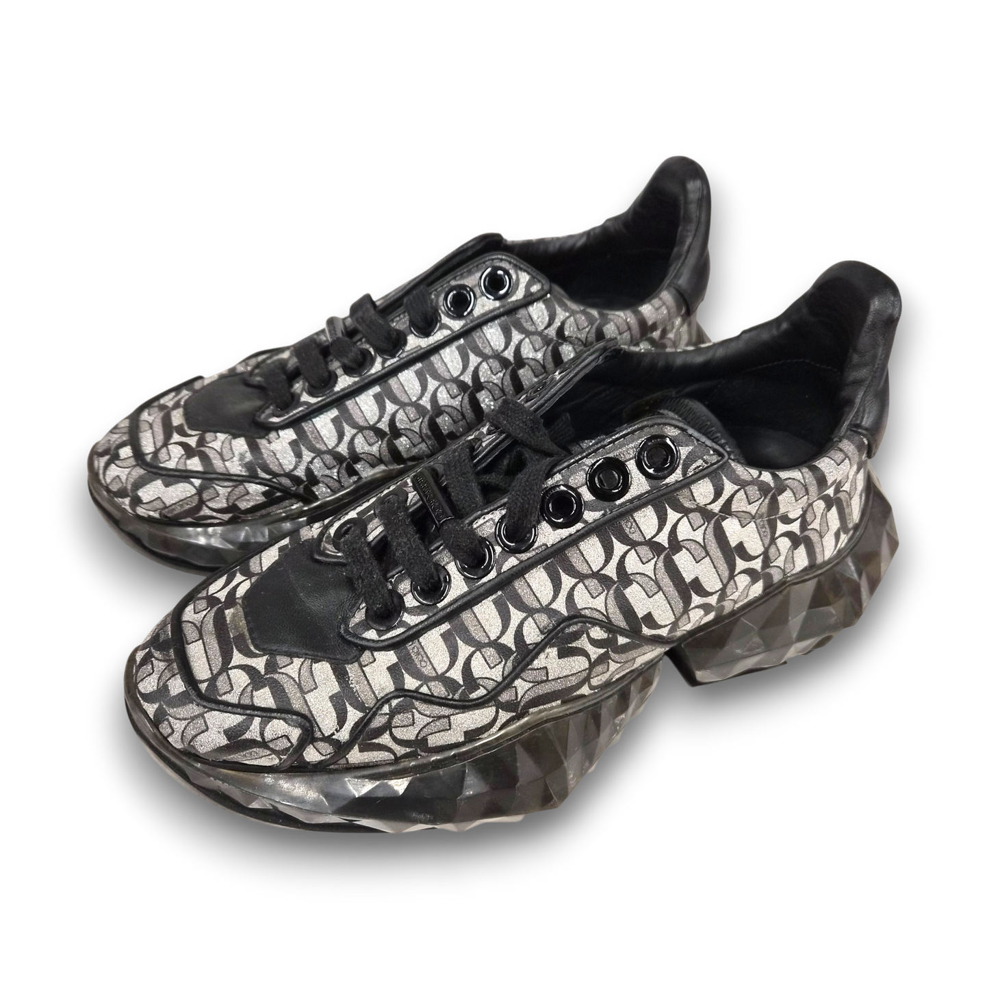 JIMMY CHOO Sneaker SIZE 35 1/2 Lady's Black Rank(B)