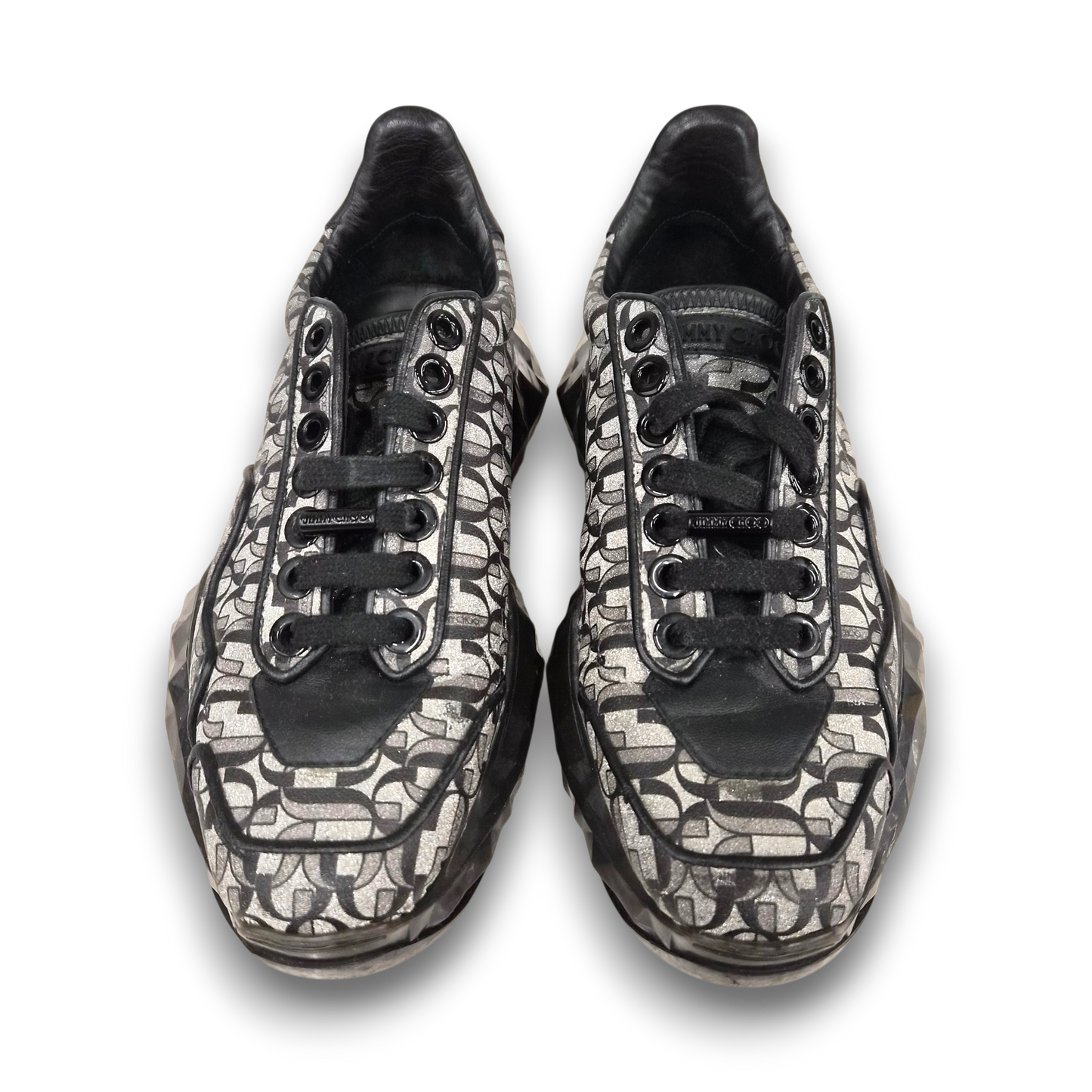 JIMMY CHOO Sneaker SIZE 35 1/2 Lady's Black Rank(B)