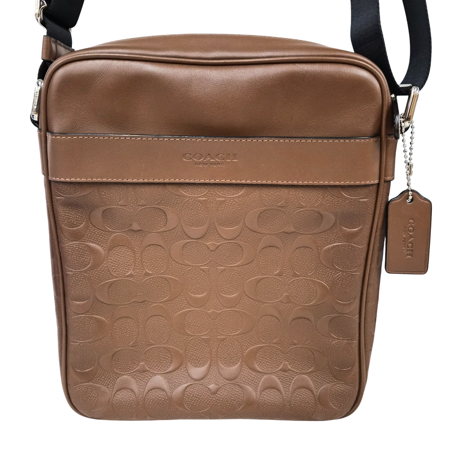 COACH Shoulder Bag F24868 Brown Rank(AB)