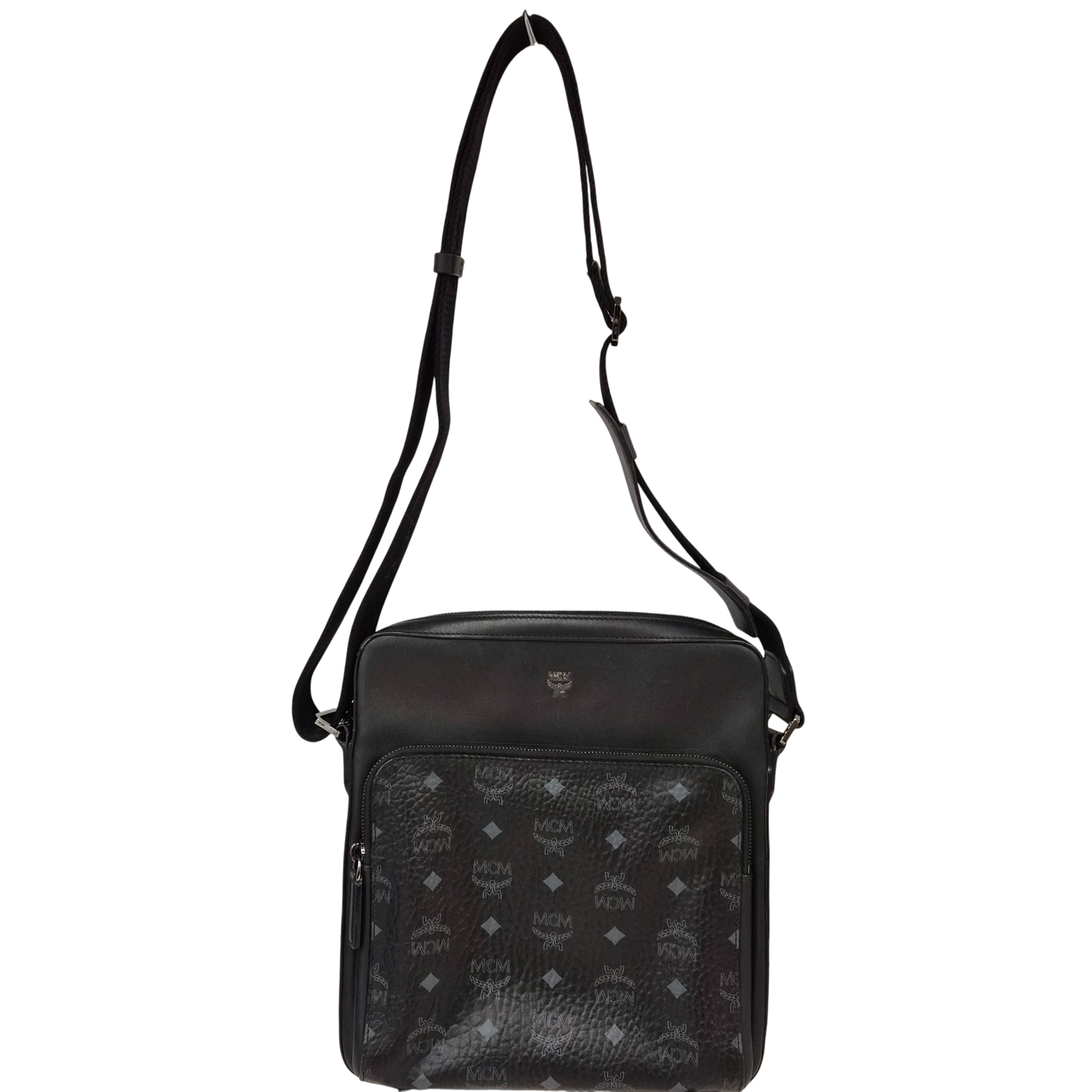 MCM Shoulder Bag MMM7A0T25BK001 Black Rank(B) Damage