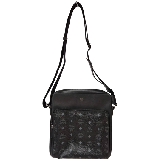 MCM Shoulder Bag MMM7A0T25BK001 Black Rank(B) Damage