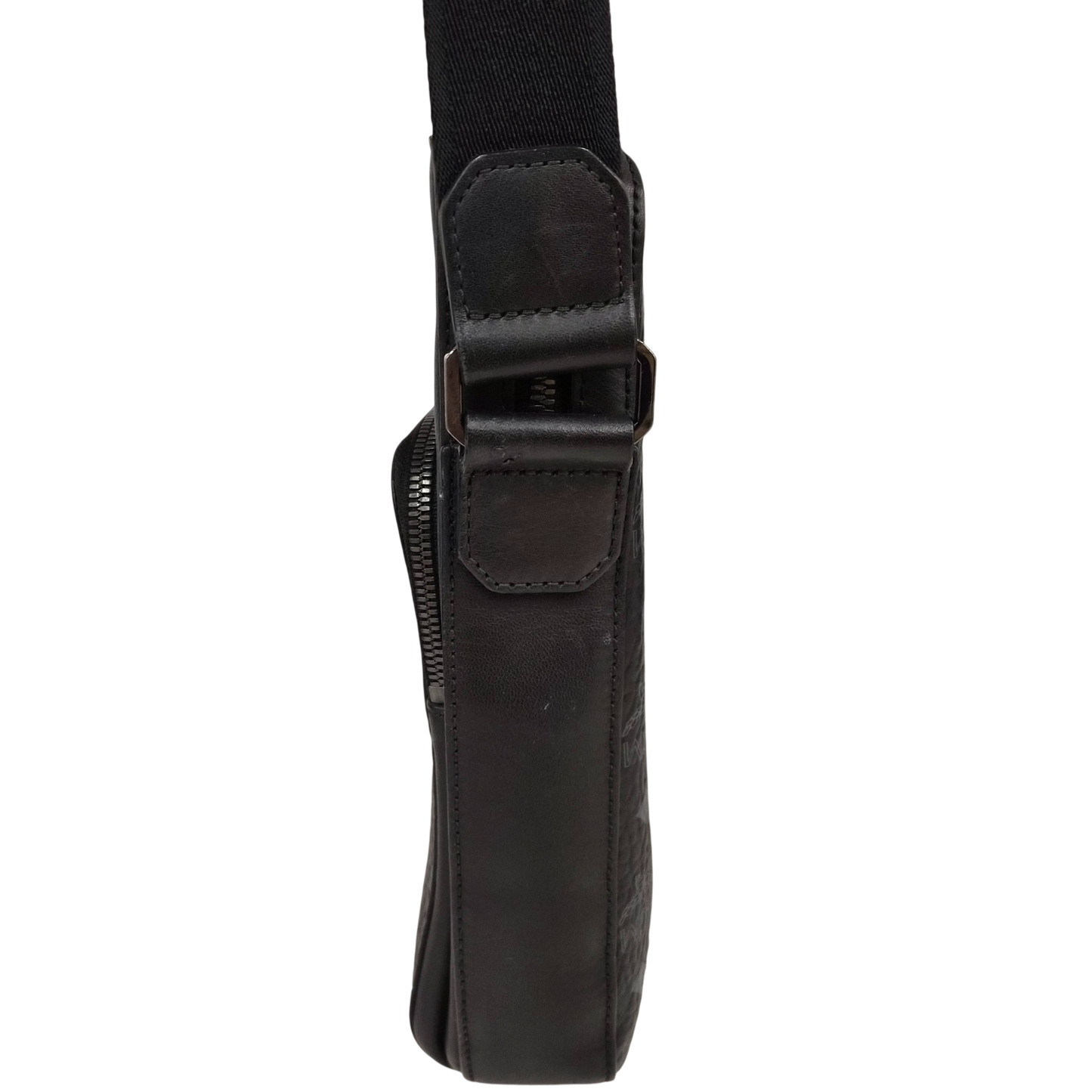 MCM Shoulder Bag MMM7A0T25BK001 Black Rank(B) Damage