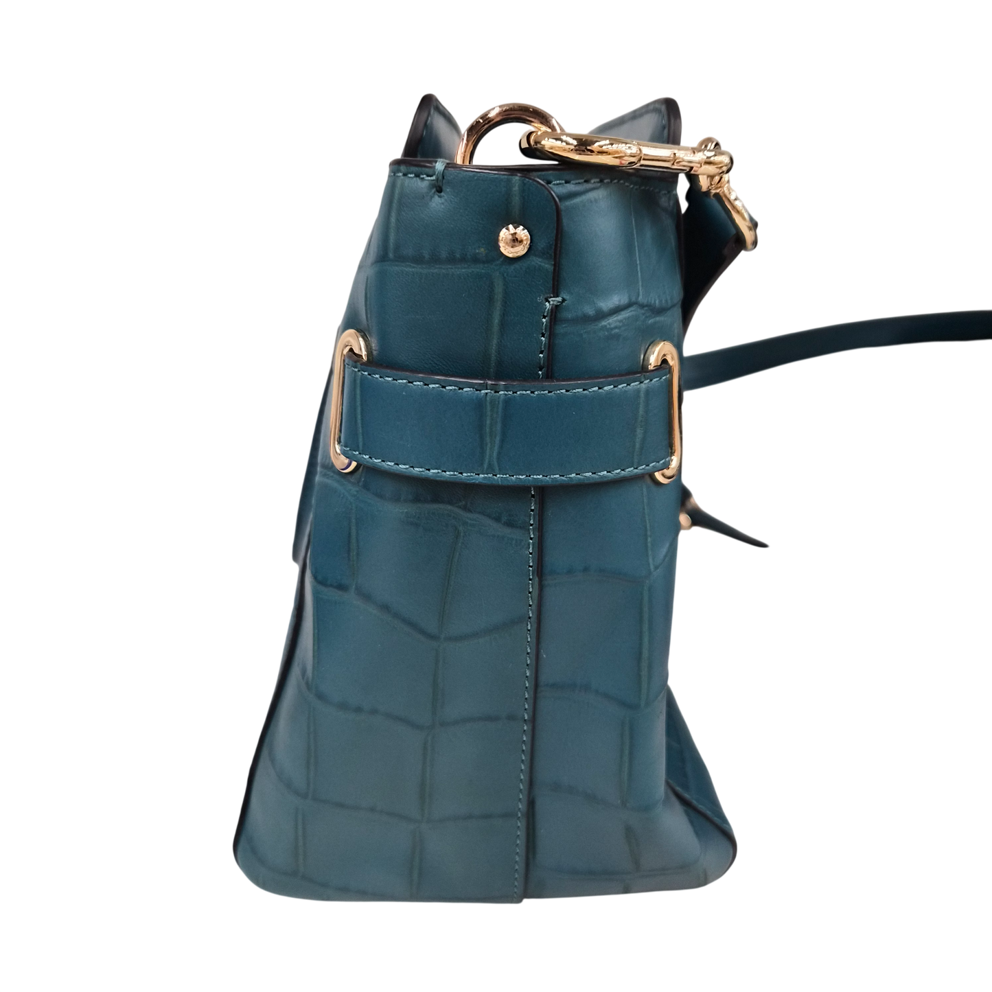 COACH Shoulder Bag F37099 Sky Blue Rank(B)