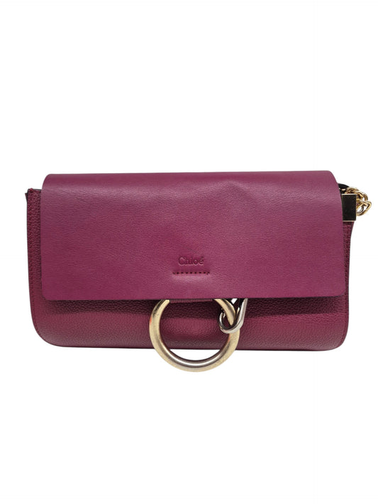 Chloe Shoulder Bag 3BJN15 Burgundy