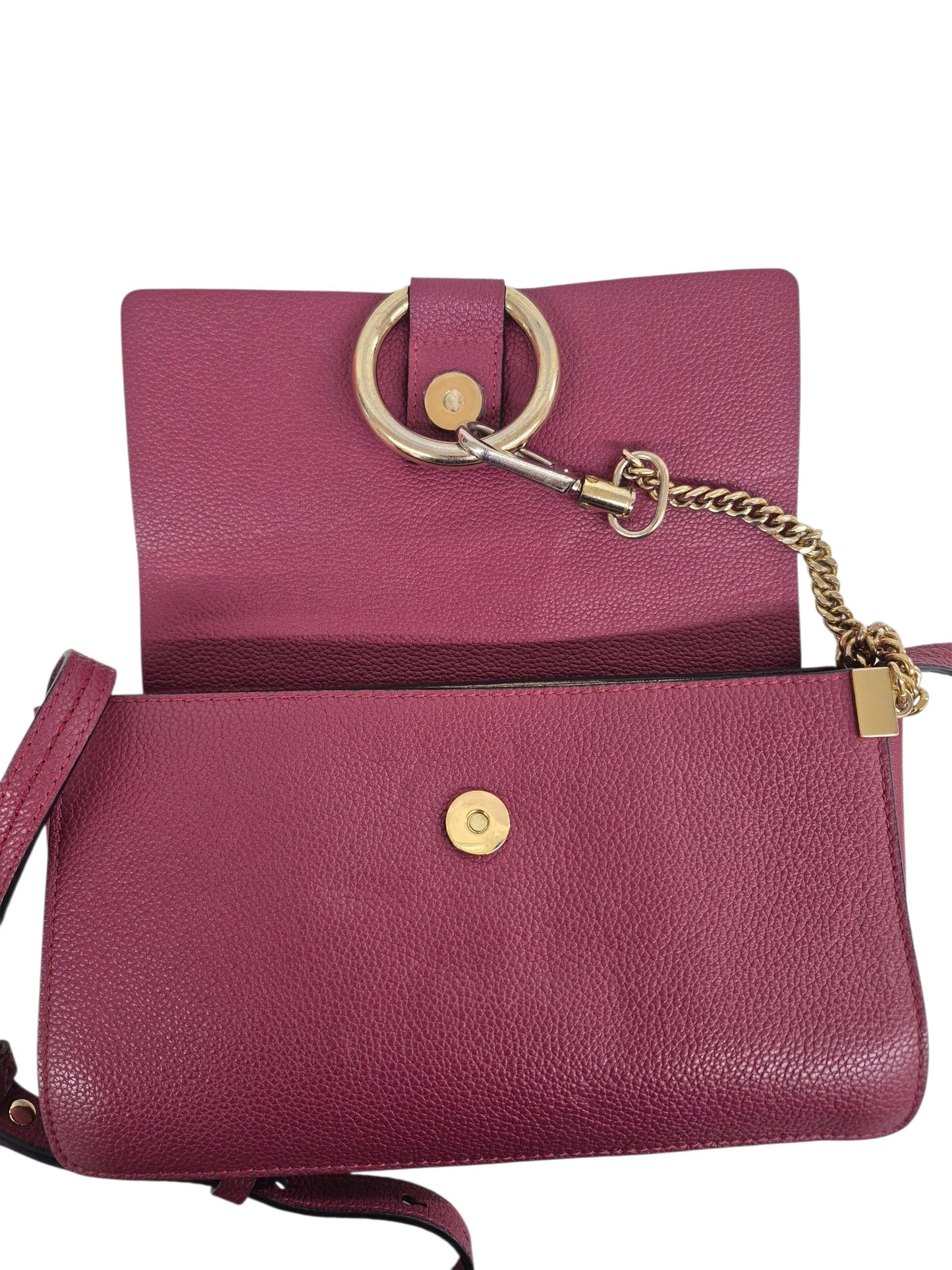 Chloe Shoulder Bag 3BJN15 Burgundy