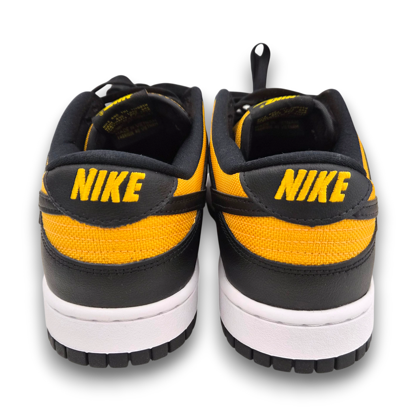 NIKE Sneaker SIZE 43 FZ4618-001 Mens Yellow And Black Rank(AB) Stain