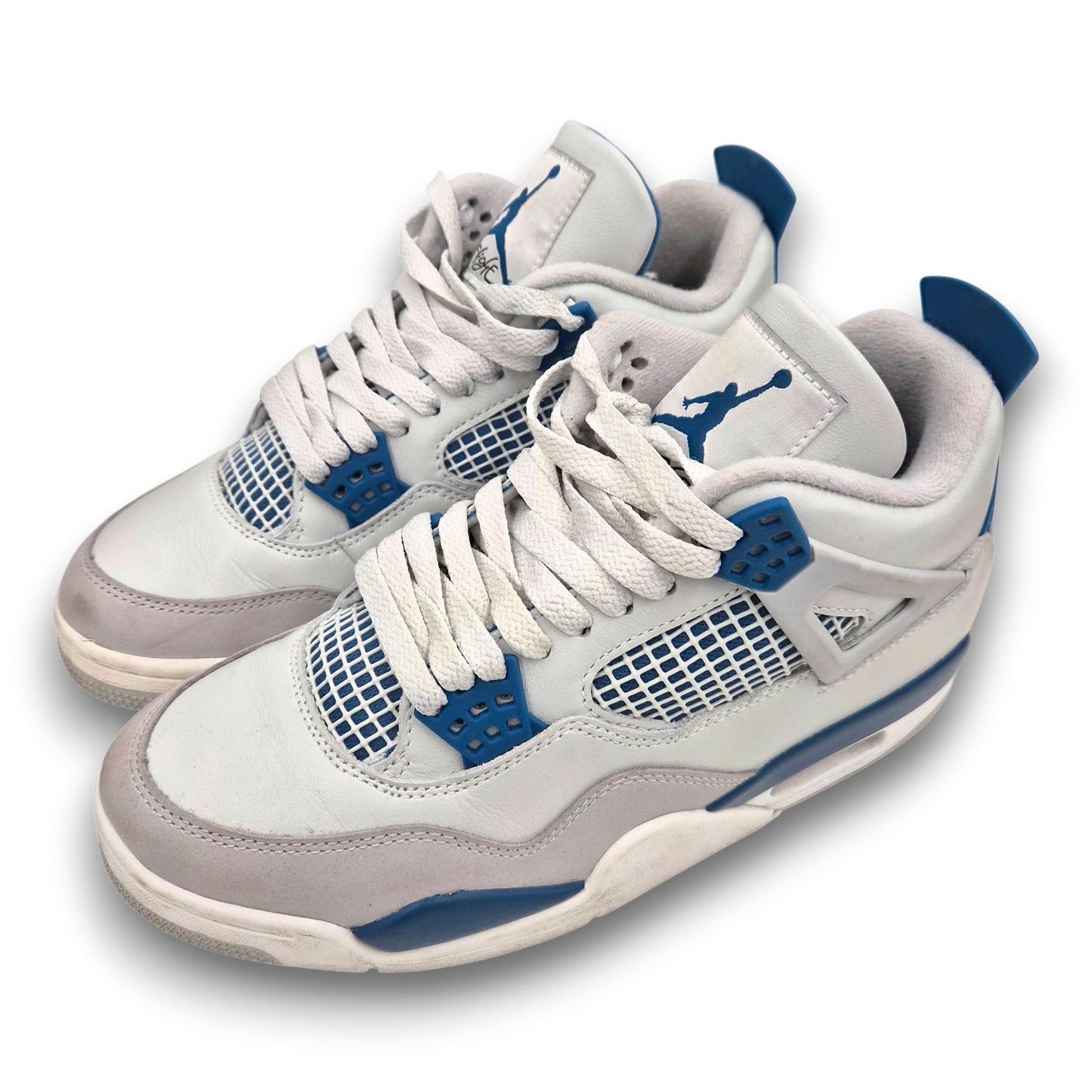 NIKE High Cut Sneakers SIZE 25 cm FV5029-141 Mens White/Blue Rank(B) Stain