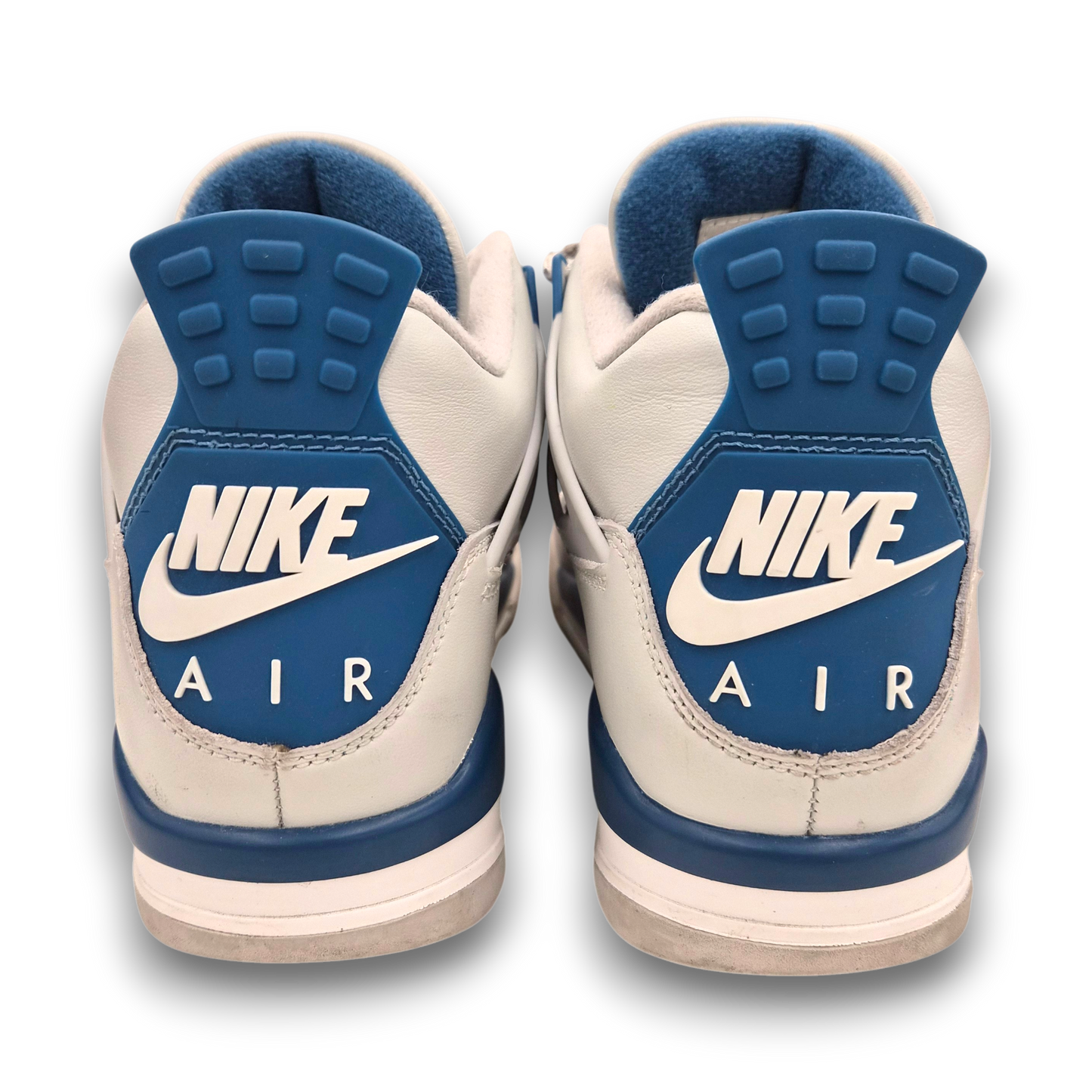 NIKE High Cut Sneakers SIZE 25 cm FV5029-141 Mens White/Blue Rank(B) Stain