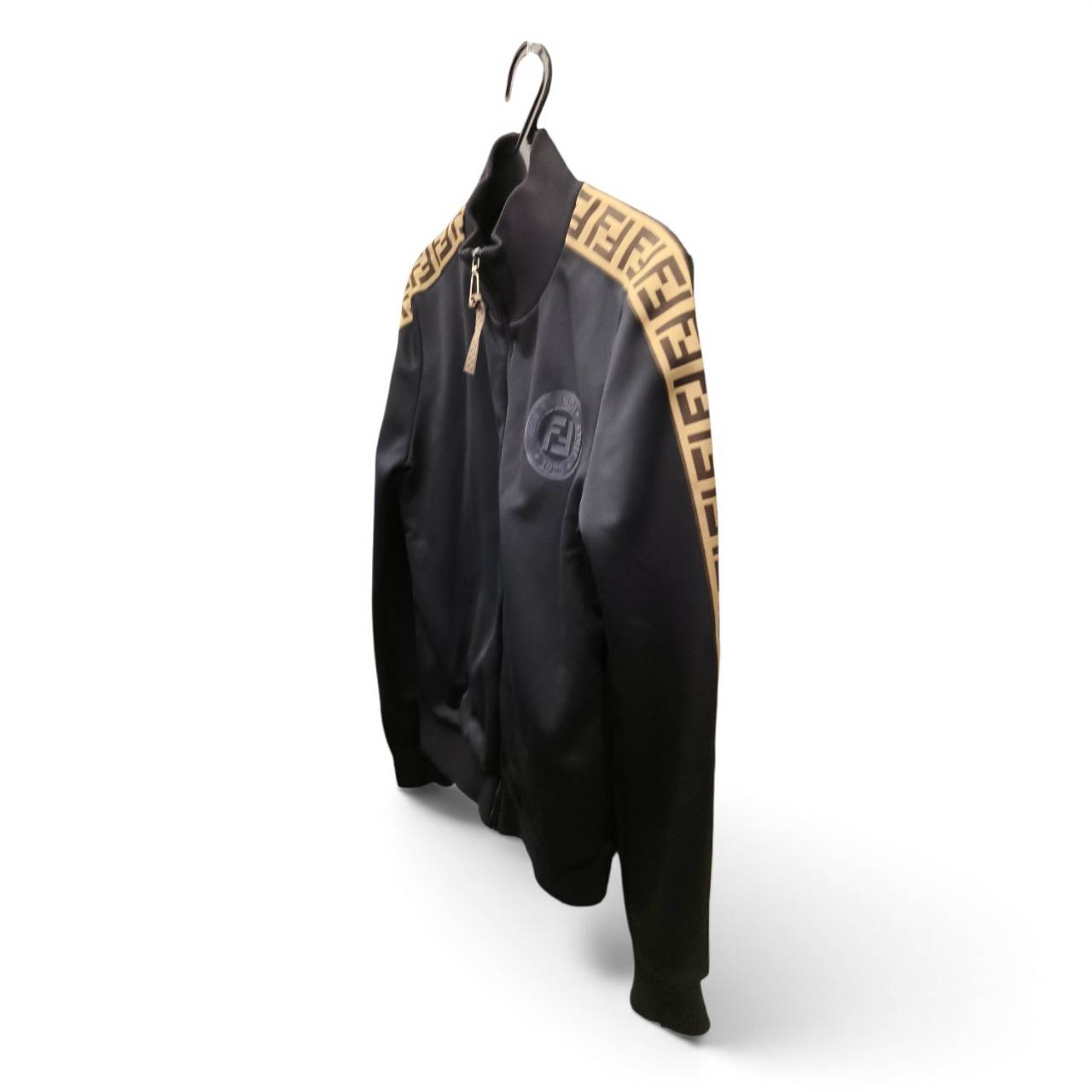 FENDI Jacket Lady's Black FAF069 *Damage* Rank B