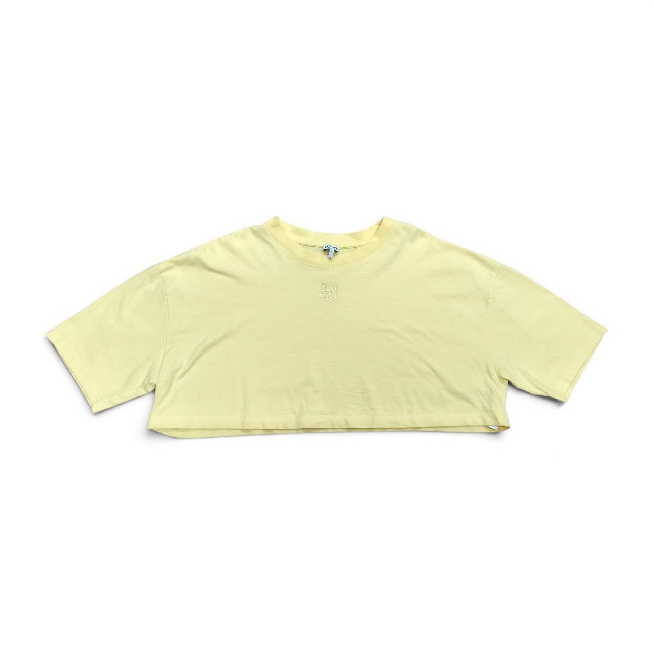 LOEWE T-shirt Size XS Lady's Yellow S540Y22X16 Rank B