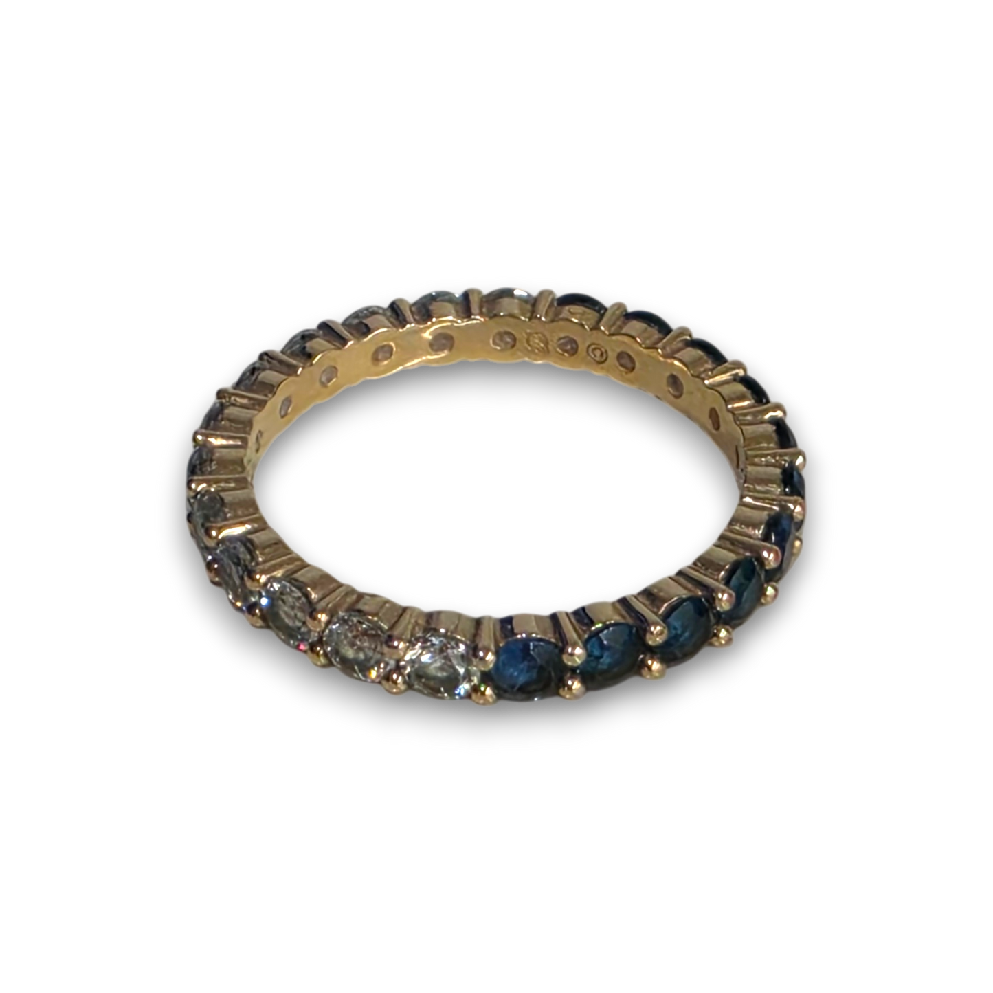 Swarovski Ring Rank (B) Silver And Blue 5372865