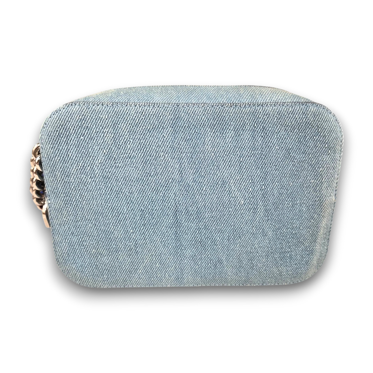 Christian Louboutin Shoulder Bag Sky Blue Rank(B) Stain