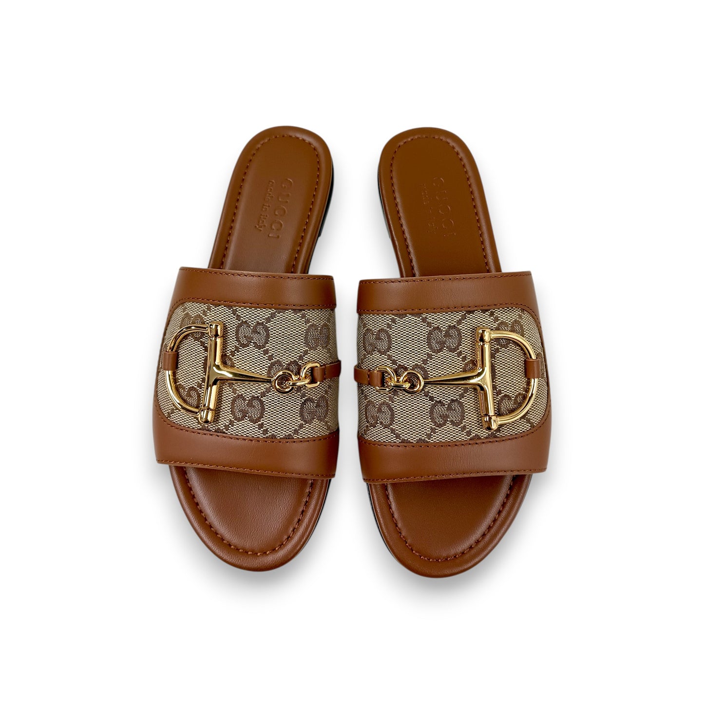 GUCCI Sandal 35 Lady's Brown Rank (A) 834427