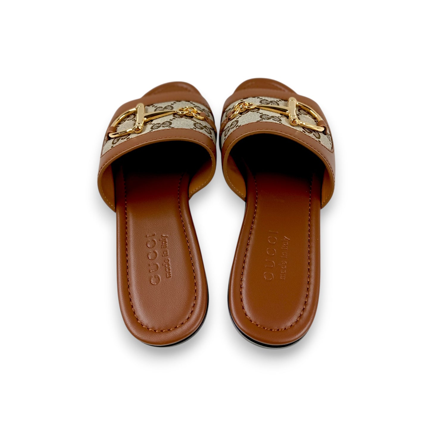 GUCCI Sandal 35 Lady's Brown Rank (A) 834427