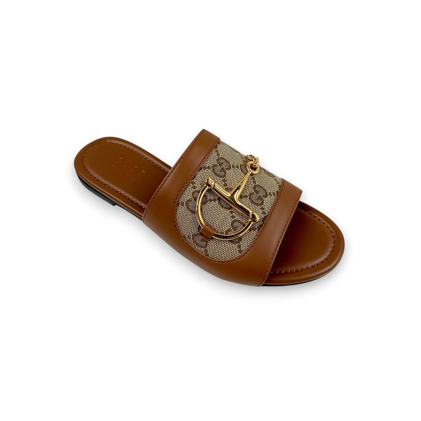 GUCCI Sandal 35 Lady's Brown Rank (A) 834427