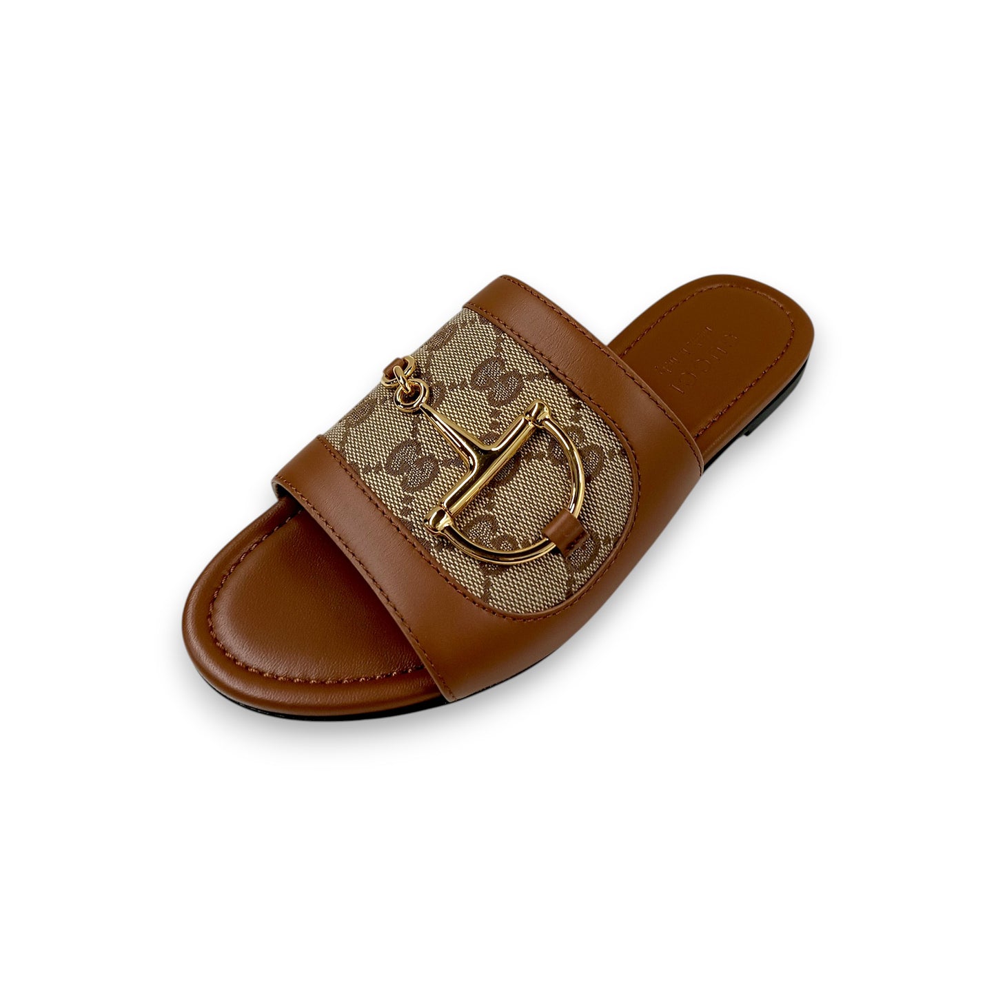 GUCCI Sandal 35 Lady's Brown Rank (A) 834427