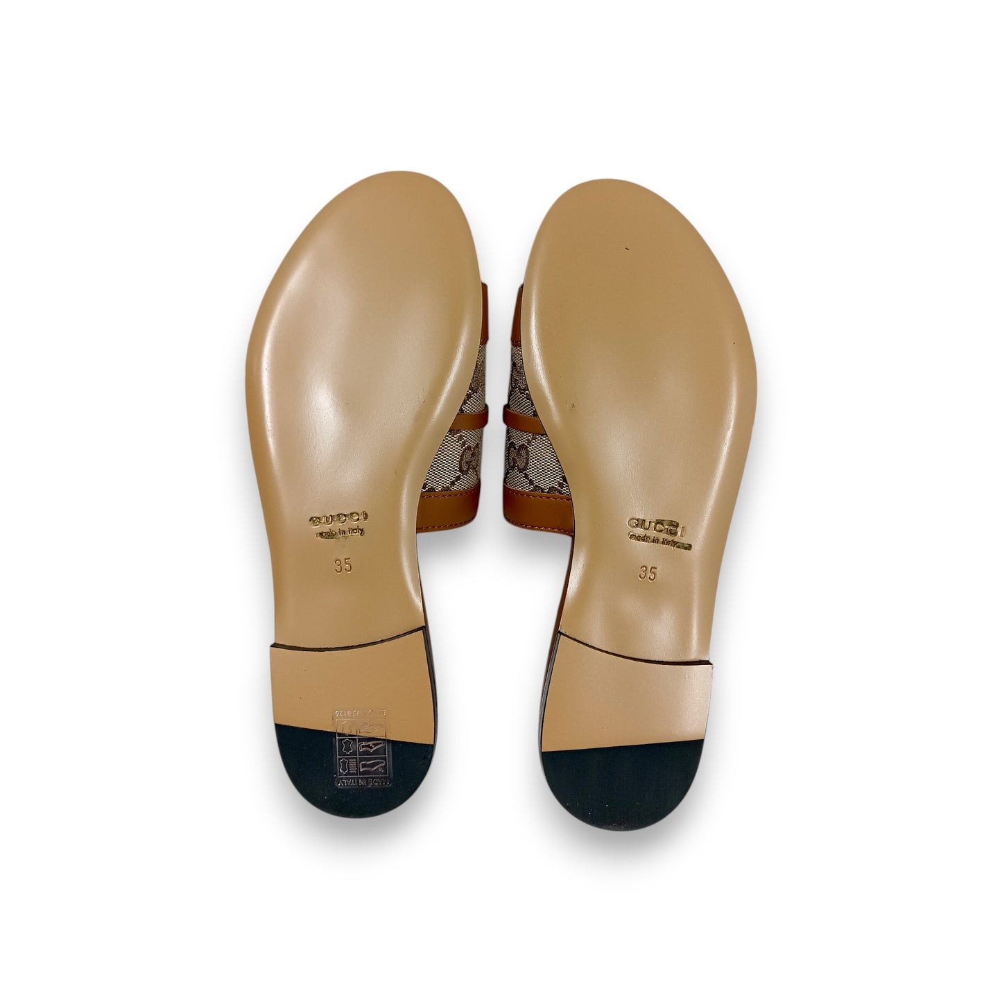 GUCCI Sandal 35 Lady's Brown Rank (A) 834427