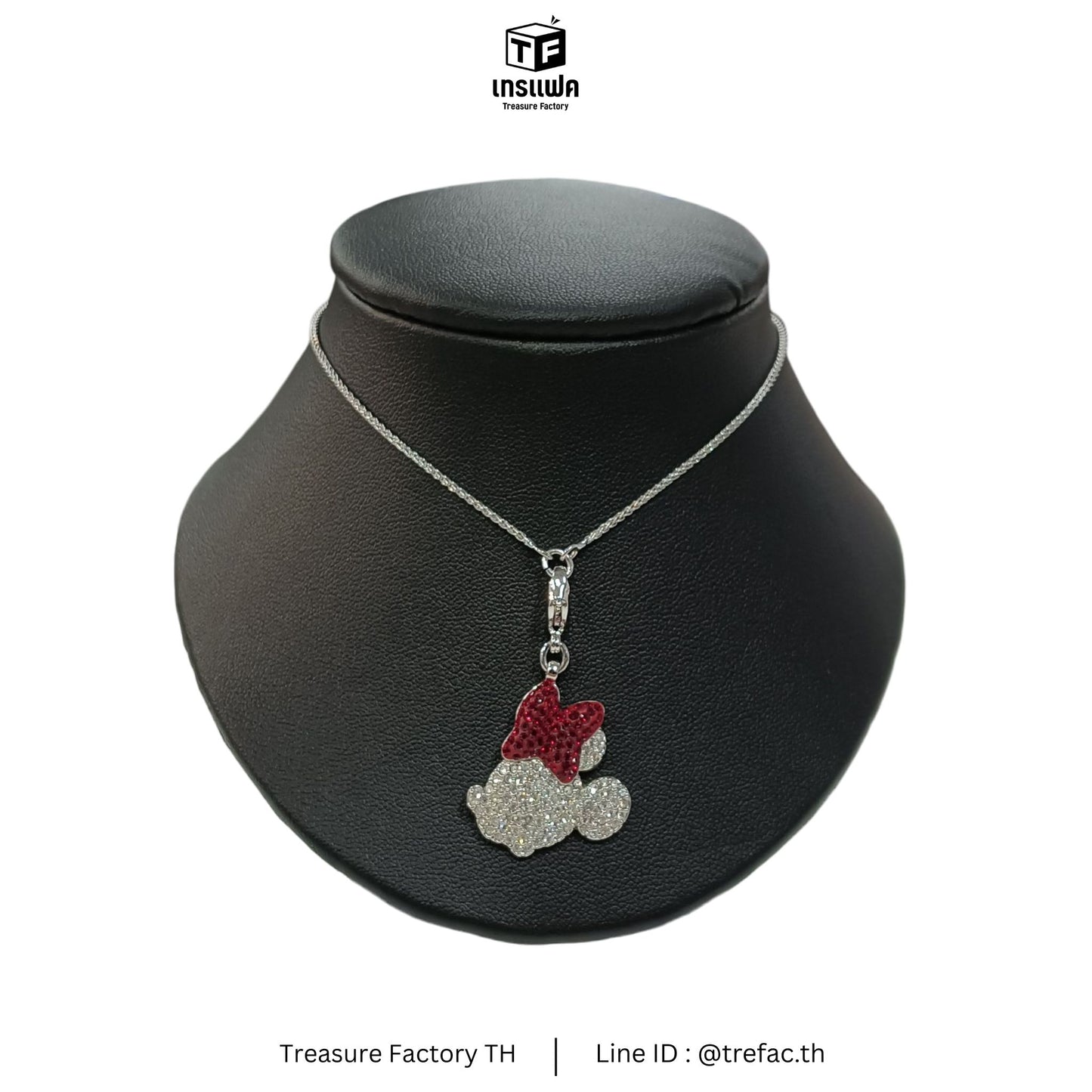 SWAROVSKI Necklace Red/Silver Disney
