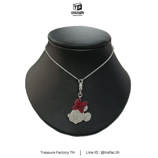 SWAROVSKI Necklace Red/Silver Disney