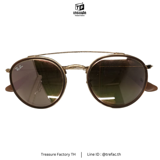 RAY-BAN Sunglasses Gold  RB3647 Rank B