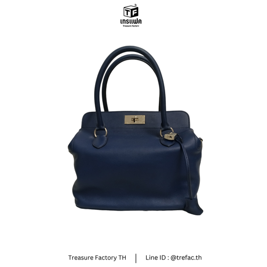HERMES BAG NAVY R 28E