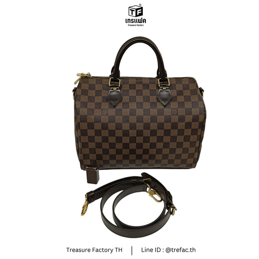 LOUIS VUITTON 2WAY Bag Damier N41367 Brown CT1104 Speedy Bandouliere 30