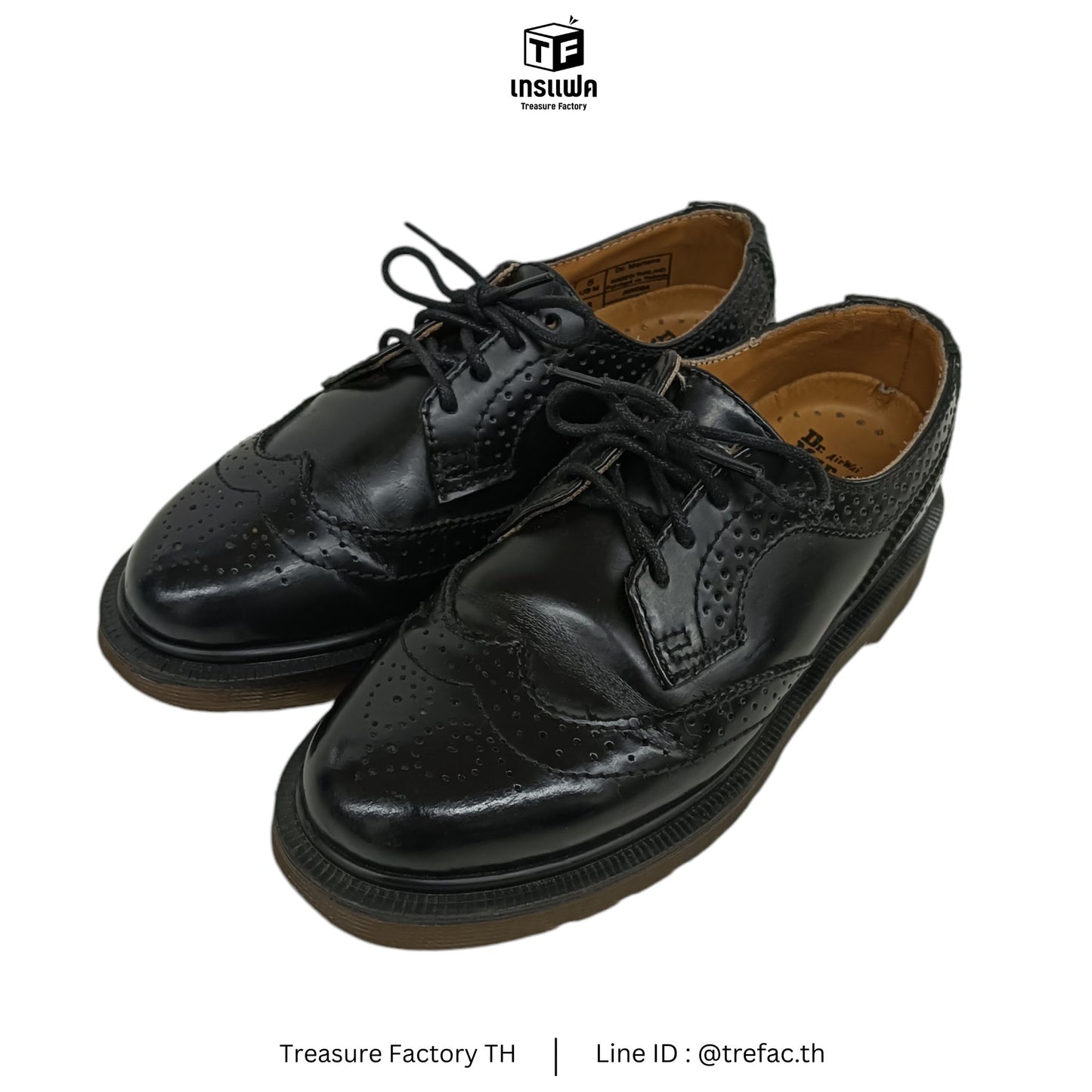 DR.MARTENS Shoes 37  Black Lady's Damage AW004 PC 03 M