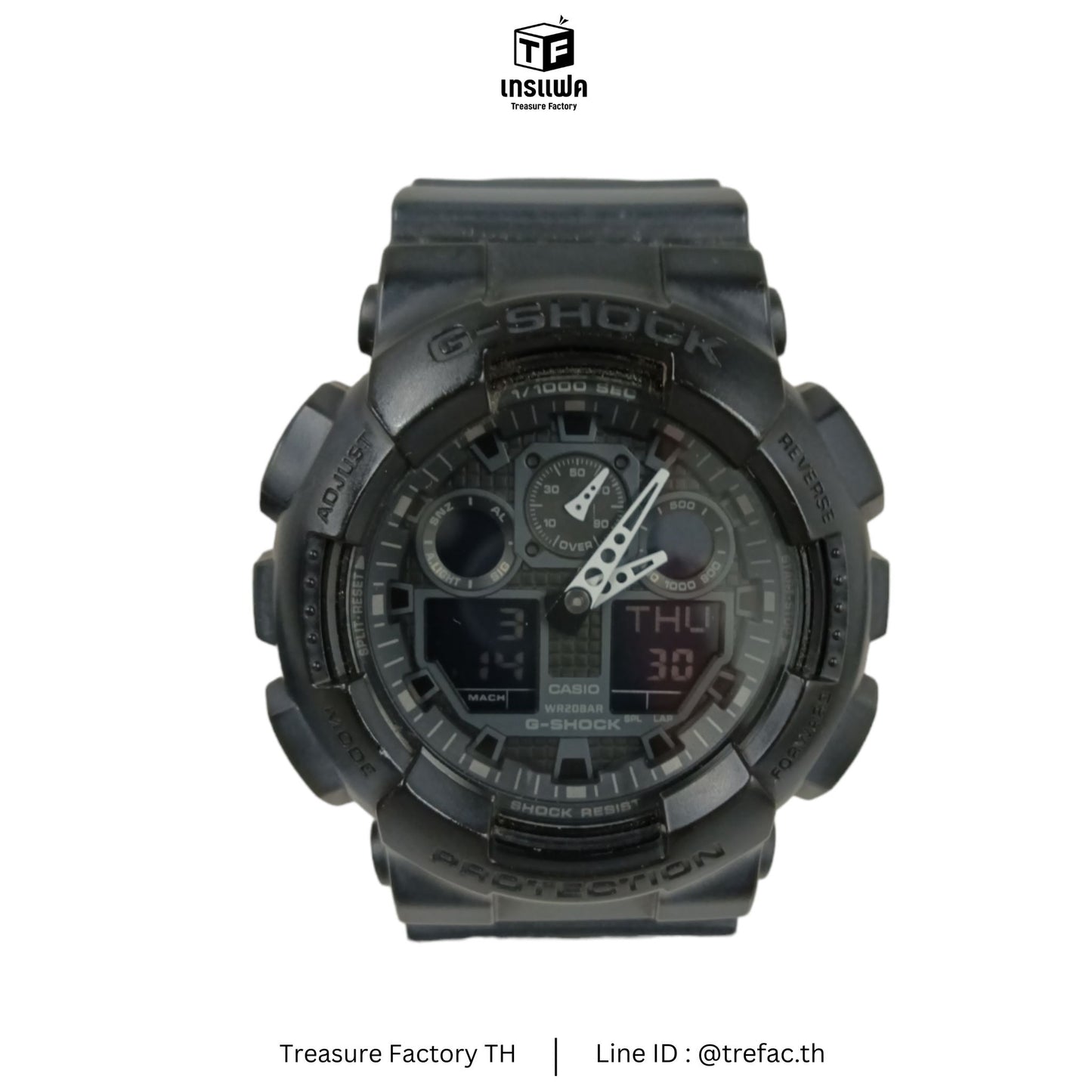 CASIO Wrist Watch GA-100-1A1 Rank B
