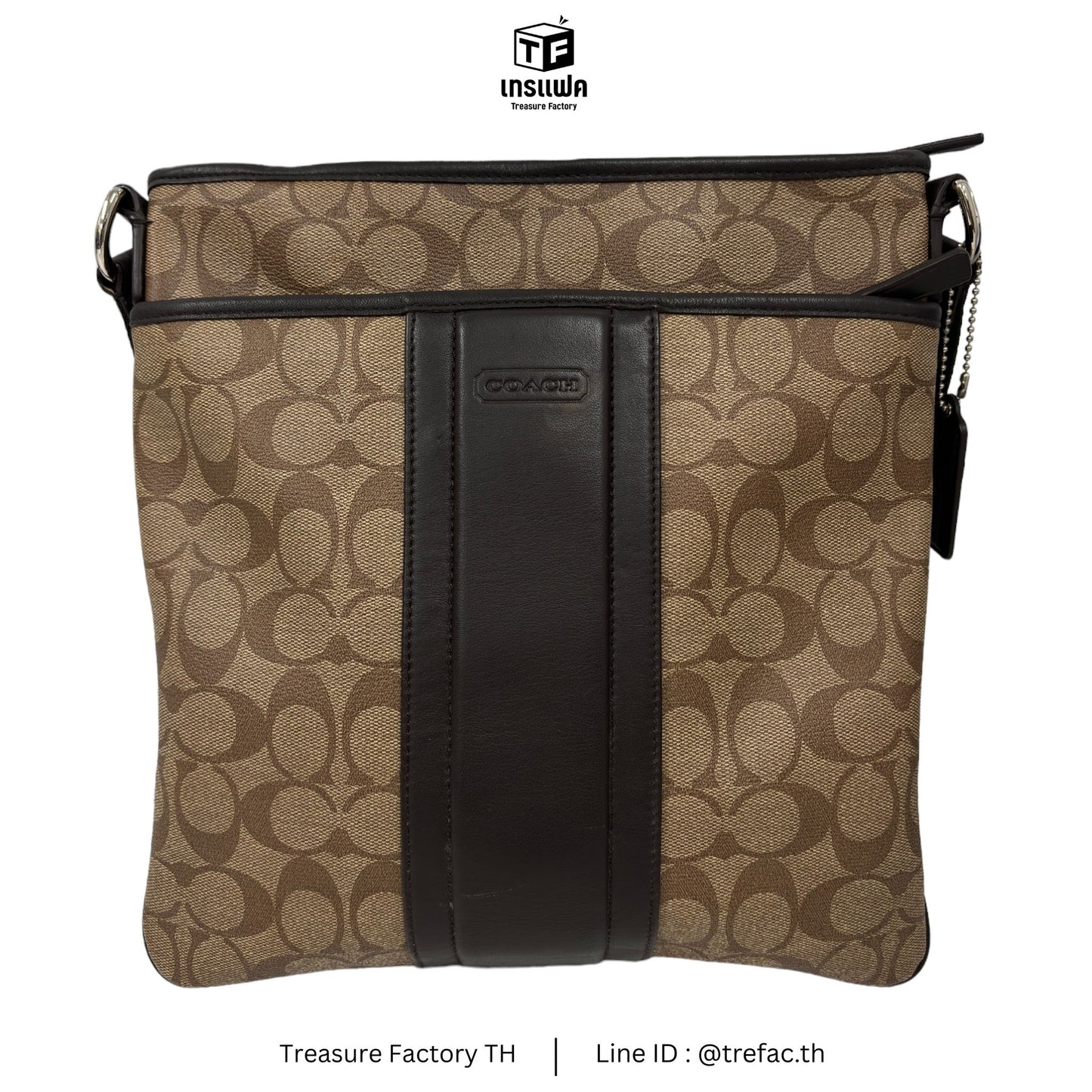 COACH Shoulder Bag Brown F71131