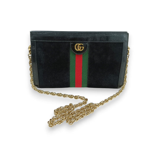 GUCCI Shoulder Bag 503877 213317 Rank (B) Black Stain