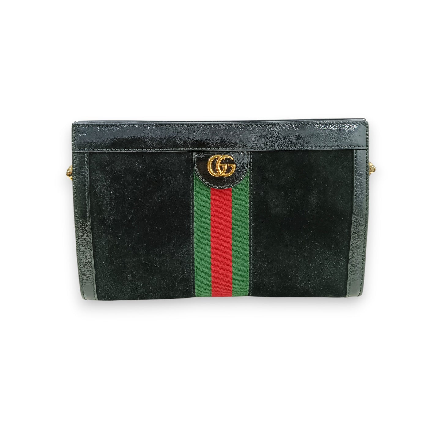 GUCCI Shoulder Bag 503877 213317 Rank (B) Black Stain