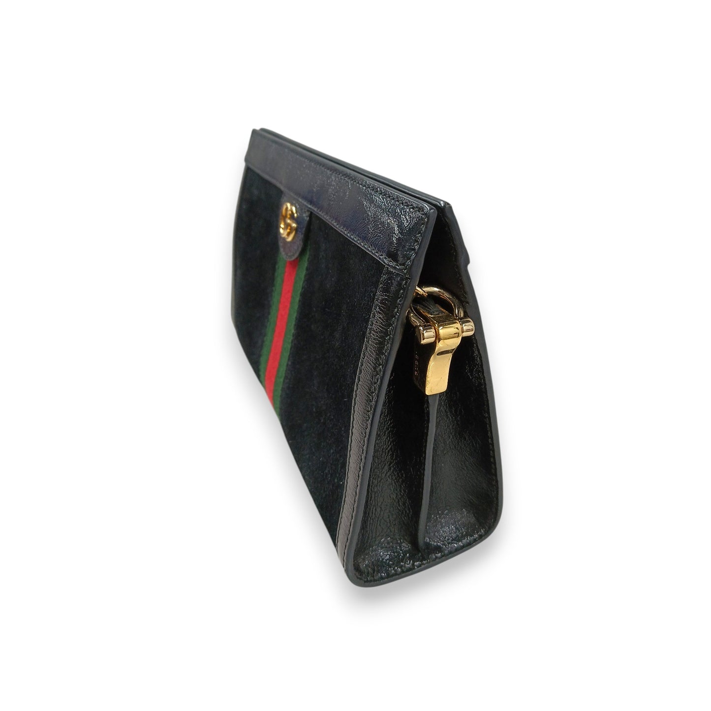 GUCCI Shoulder Bag 503877 213317 Rank (B) Black Stain