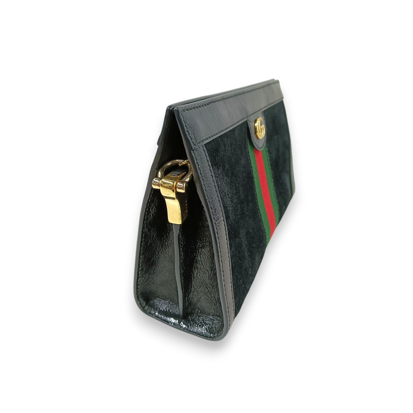 GUCCI Shoulder Bag 503877 213317 Rank (B) Black Stain