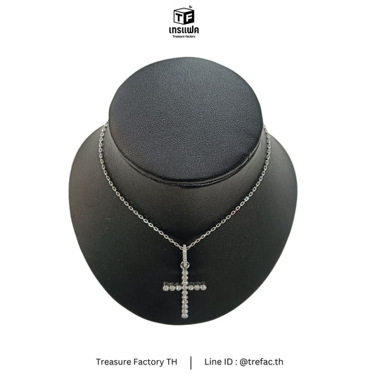 SWAROVSKI Necklace Cross Silver
