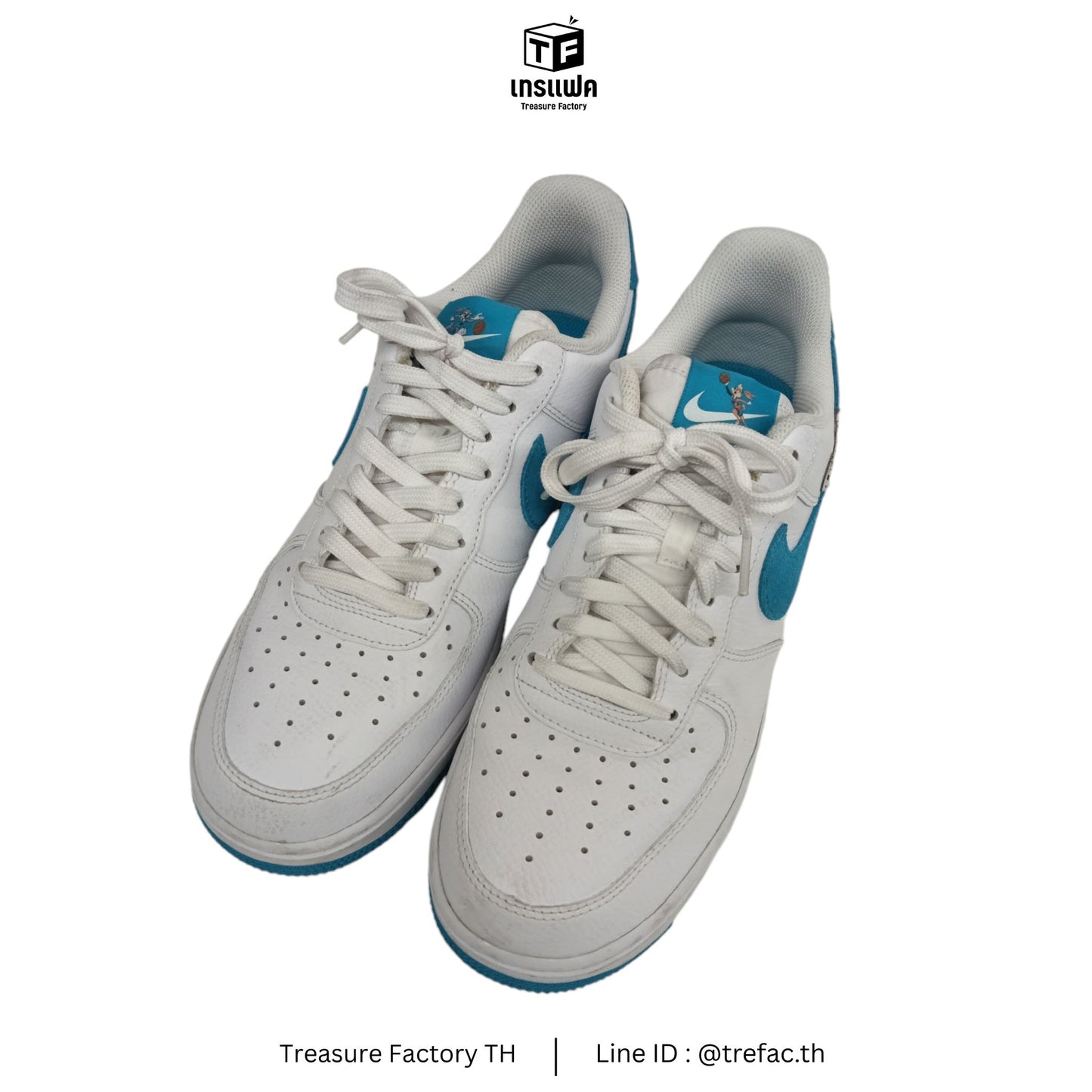 NIKE Sneaker 26.5cm DJ7998-100 Lady's White and Blue (Rank A)