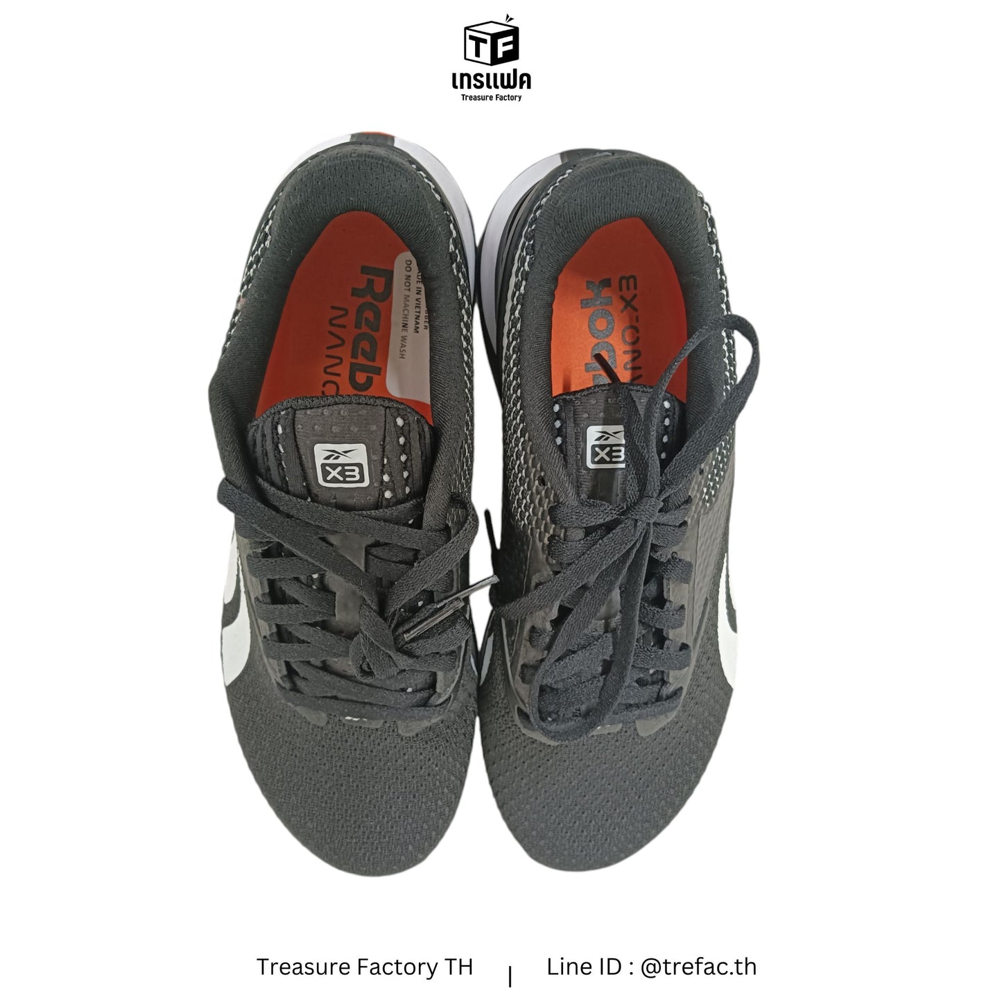 REEBOK SNEAKER 4UK HP6042 UNISEX BLACK RANK(A) NANO X3