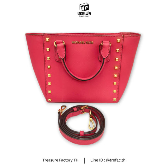 MICHAEL KORS 2WAY Bag 35H7GD1C1L Shocking Pink Rank B